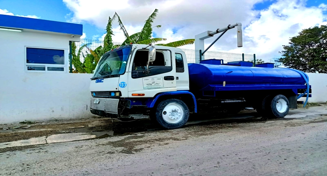 Pipa de Agua en Cancún